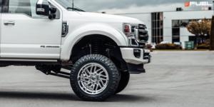 Ford F-350 Super Duty with Fuel 1-Piece Wheels Hurricane - D809